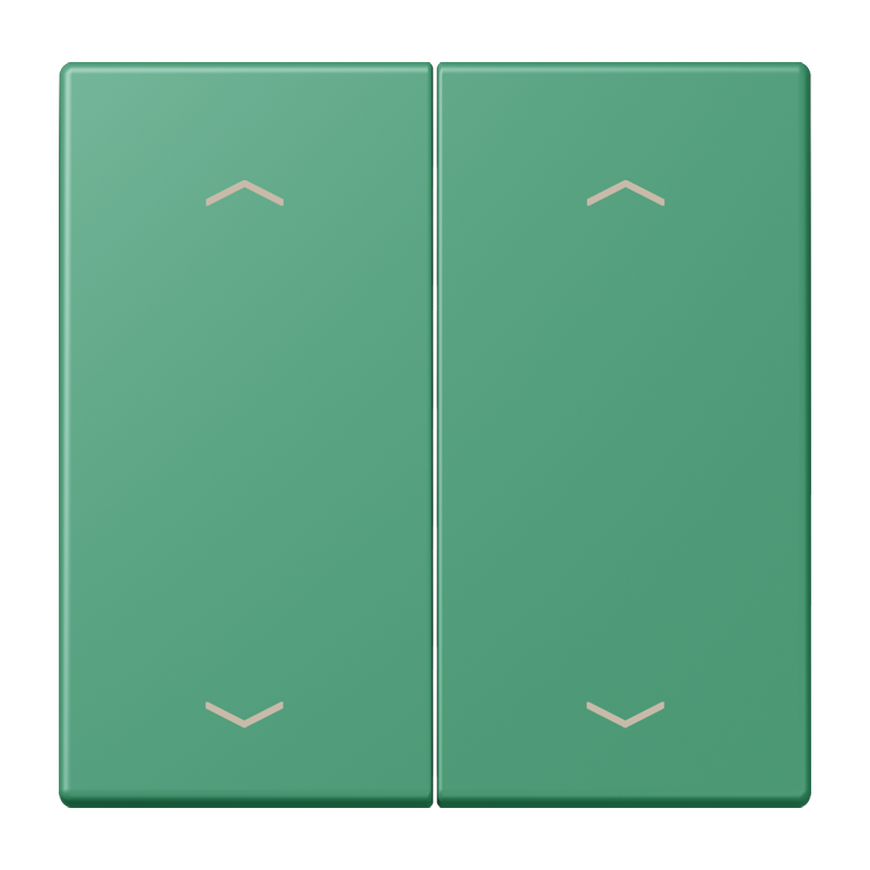 CJC Systems - Plaque version FLAT 5 boutons poussoir carré