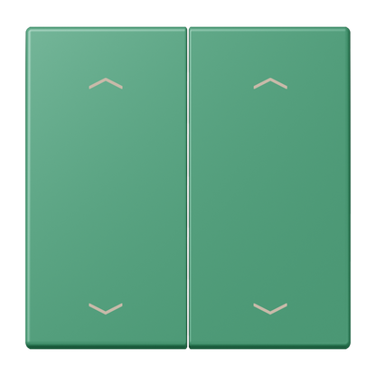 CJC Systems - Plaque version FLAT 5 boutons poussoir carré