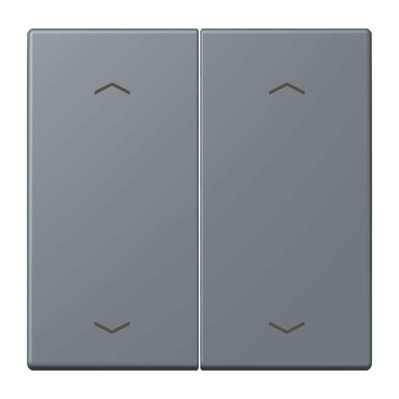 CJC Systems - Plaque version FLAT 5 boutons poussoir carré