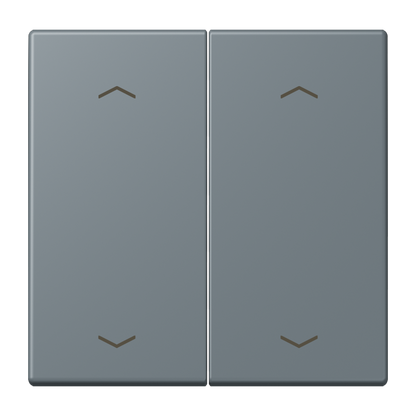 CJC Systems - Plaque version FLAT 5 boutons poussoir carré