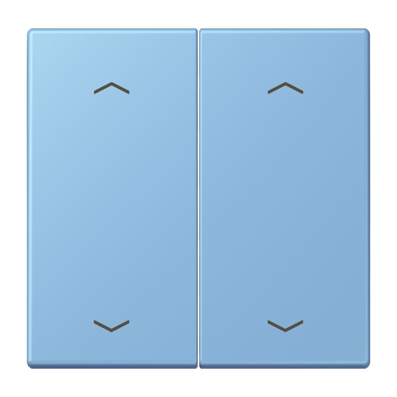 CJC Systems - Plaque version FLAT 5 boutons poussoir carré