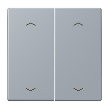 CJC Systems - Plaque version FLAT 5 boutons poussoir carré
