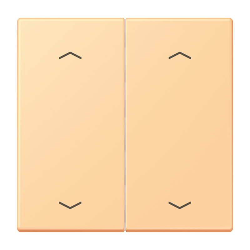 CJC Systems - Plaque version FLAT 5 boutons poussoir carré