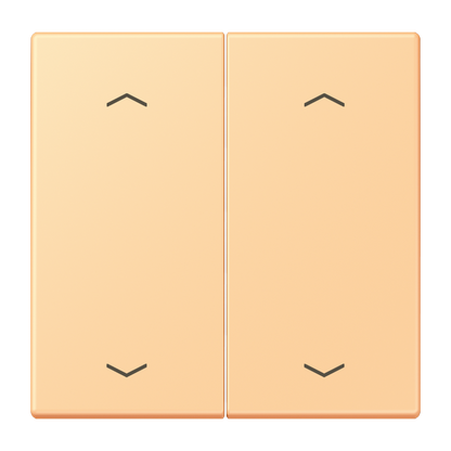 CJC Systems - Plaque version FLAT 5 boutons poussoir carré