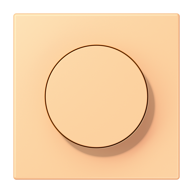 CJC Systems - Plaque version FLAT 6 boutons poussoir carré KNX