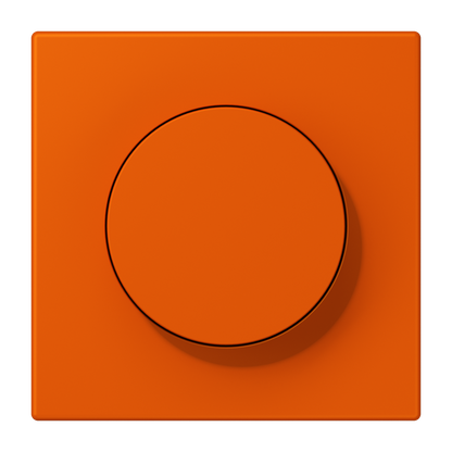 CJC Systems - Plaque version FLAT 6 boutons poussoir carré KNX