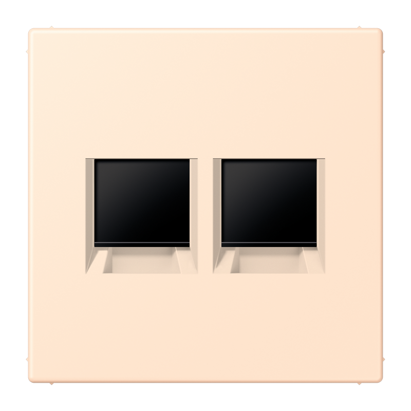 CJC Systems - Plaque version FLAT 8 boutons poussoir carré KNX