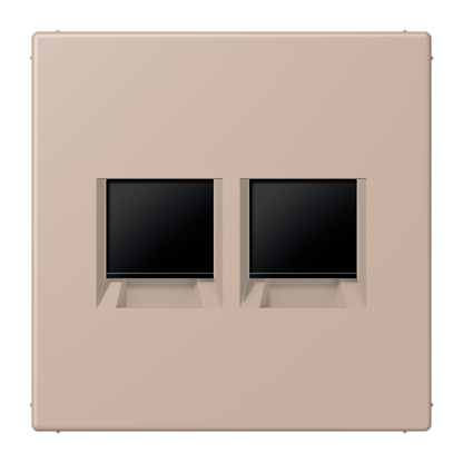 CJC Systems - Plaque version FLAT 8 boutons poussoir carré KNX