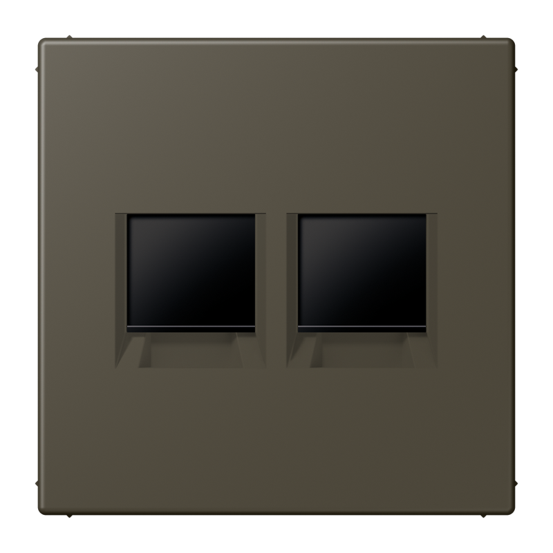 CJC Systems - Plaque version FLAT 8 boutons poussoir carré KNX