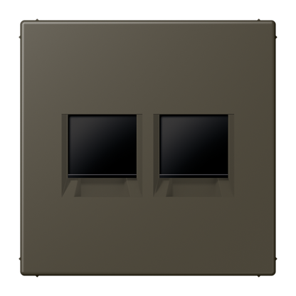 CJC Systems - Plaque version FLAT 8 boutons poussoir carré KNX