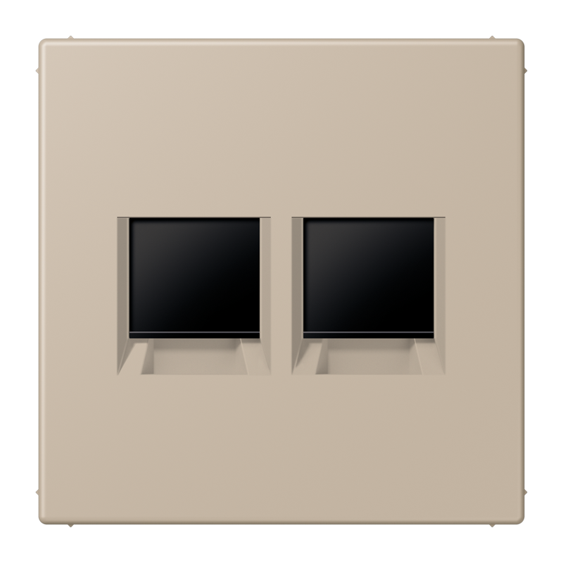 CJC Systems - Plaque version FLAT 8 boutons poussoir carré KNX