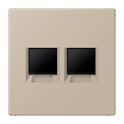 CJC Systems - Plaque version FLAT 8 boutons poussoir carré KNX