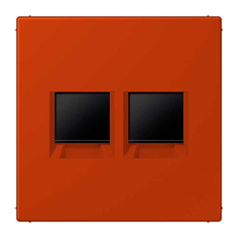 CJC Systems - Plaque version FLAT 8 boutons poussoir carré KNX