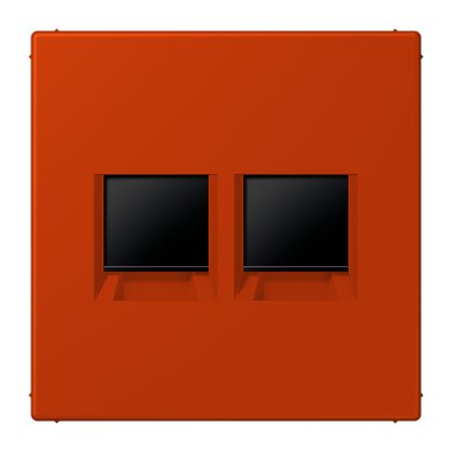 CJC Systems - Plaque version FLAT 8 boutons poussoir carré KNX