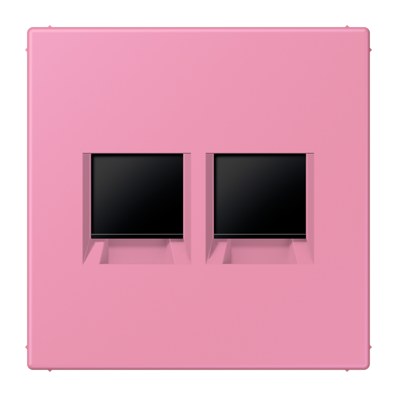 CJC Systems - Plaque version FLAT 8 boutons poussoir carré KNX