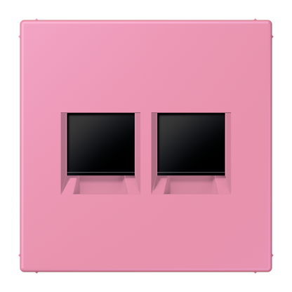 CJC Systems - Plaque version FLAT 8 boutons poussoir carré KNX