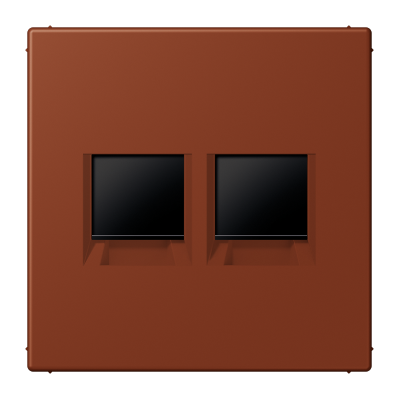 CJC Systems - Plaque version FLAT 8 boutons poussoir carré KNX
