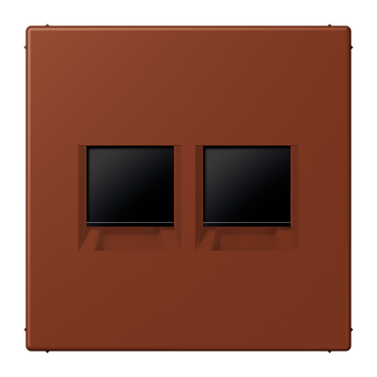 CJC Systems - Plaque version FLAT 8 boutons poussoir carré KNX