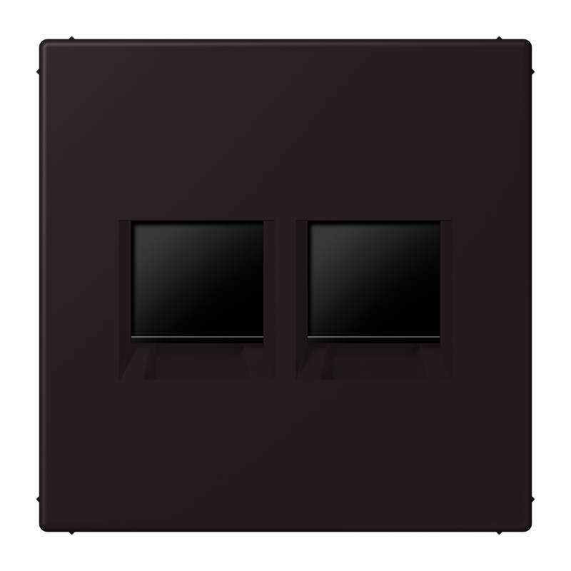 CJC Systems - Plaque version FLAT 8 boutons poussoir carré KNX