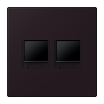 CJC Systems - Plaque version FLAT 8 boutons poussoir carré KNX