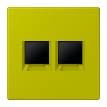 CJC Systems - Plaque version FLAT 8 boutons poussoir carré KNX