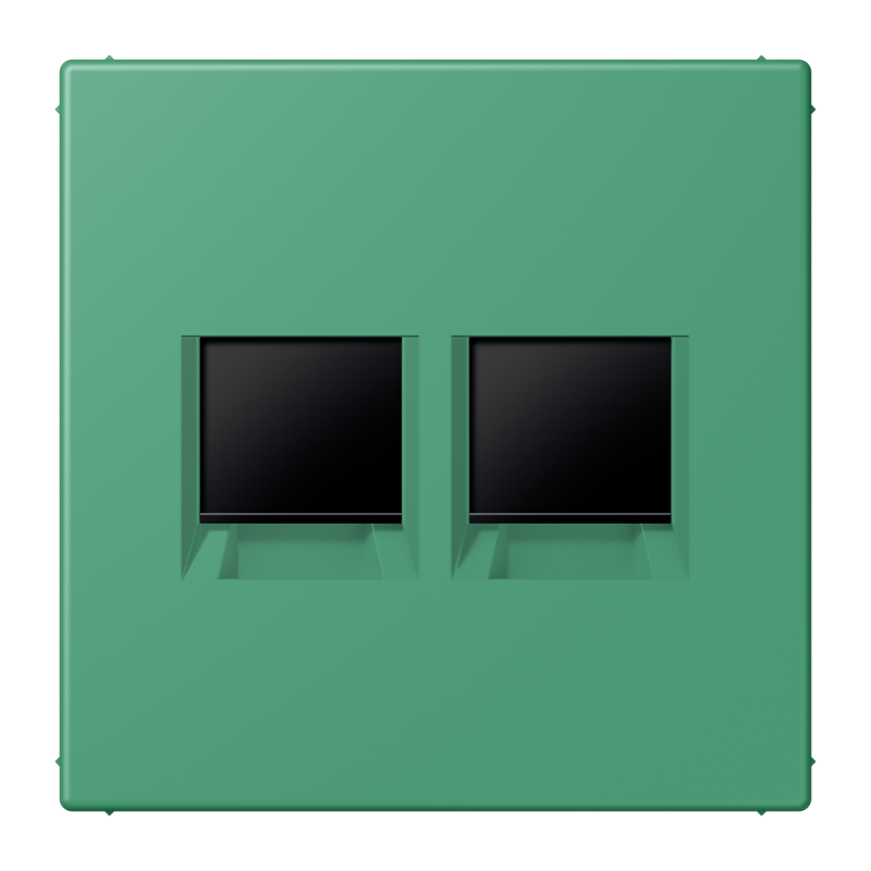 CJC Systems - Plaque version FLAT 8 boutons poussoir carré KNX