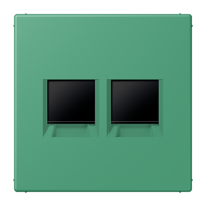 CJC Systems - Plaque version FLAT 8 boutons poussoir carré KNX