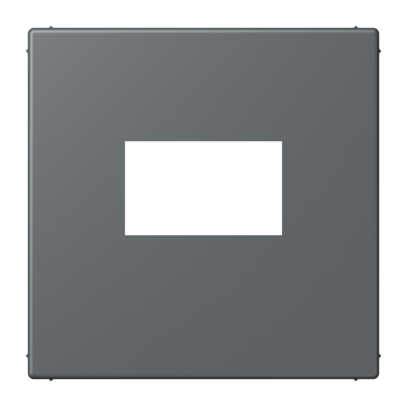 CJC Systems - Plaque version FLATL. 1 bouton poussoir KNX