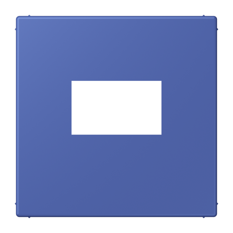 CJC Systems - Plaque version FLATL. 1 bouton poussoir KNX