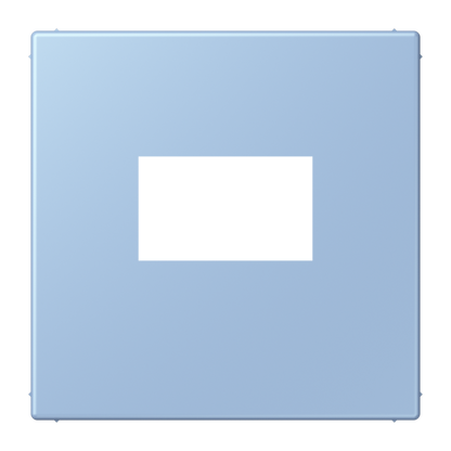 CJC Systems - Plaque version FLATL. 1 bouton poussoir KNX
