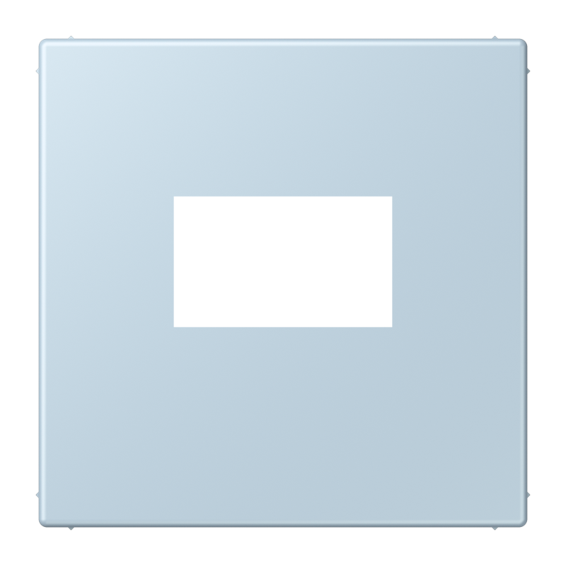 CJC Systems - Plaque version FLATL. 1 bouton poussoir KNX