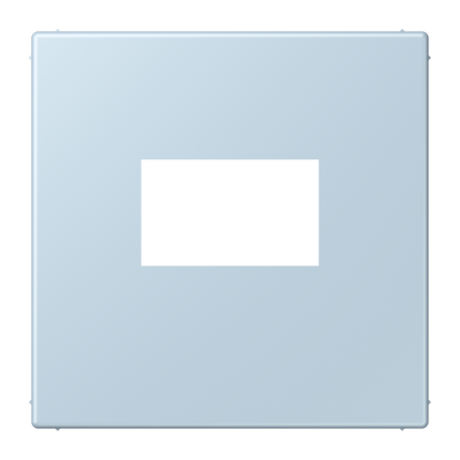 CJC Systems - Plaque version FLATL. 1 bouton poussoir KNX