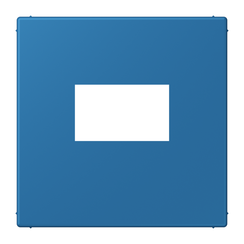 CJC Systems - Plaque version FLATL. 1 bouton poussoir KNX