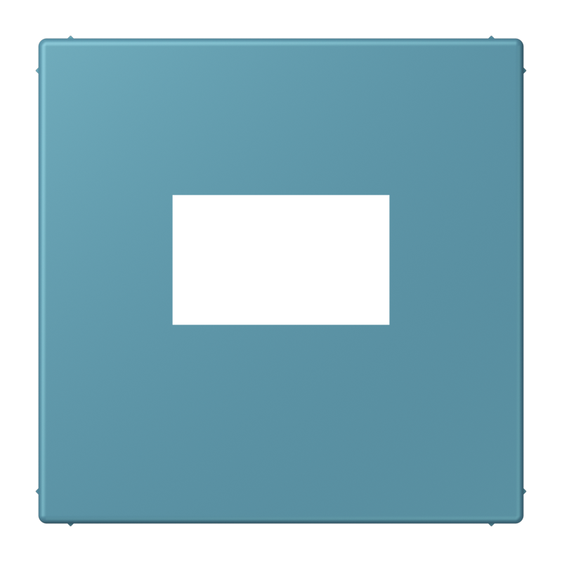 CJC Systems - Plaque version FLATL. 1 bouton poussoir KNX