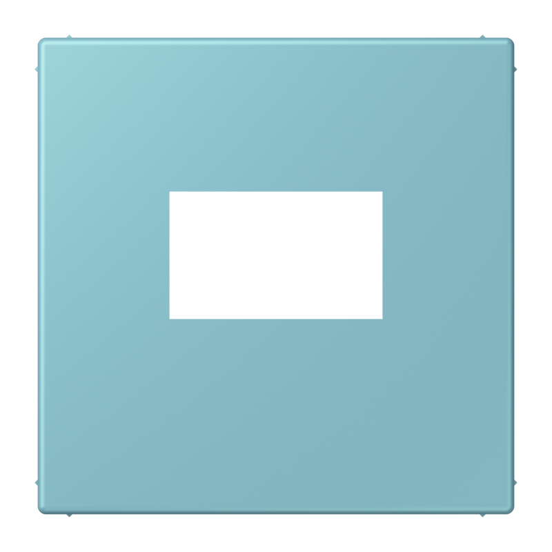 CJC Systems - Plaque version FLATL. 1 bouton poussoir KNX