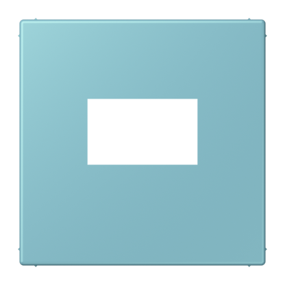 CJC Systems - Plaque version FLATL. 1 bouton poussoir KNX