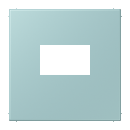 CJC Systems - Plaque version FLATL. 2 boutons poussoir KNX
