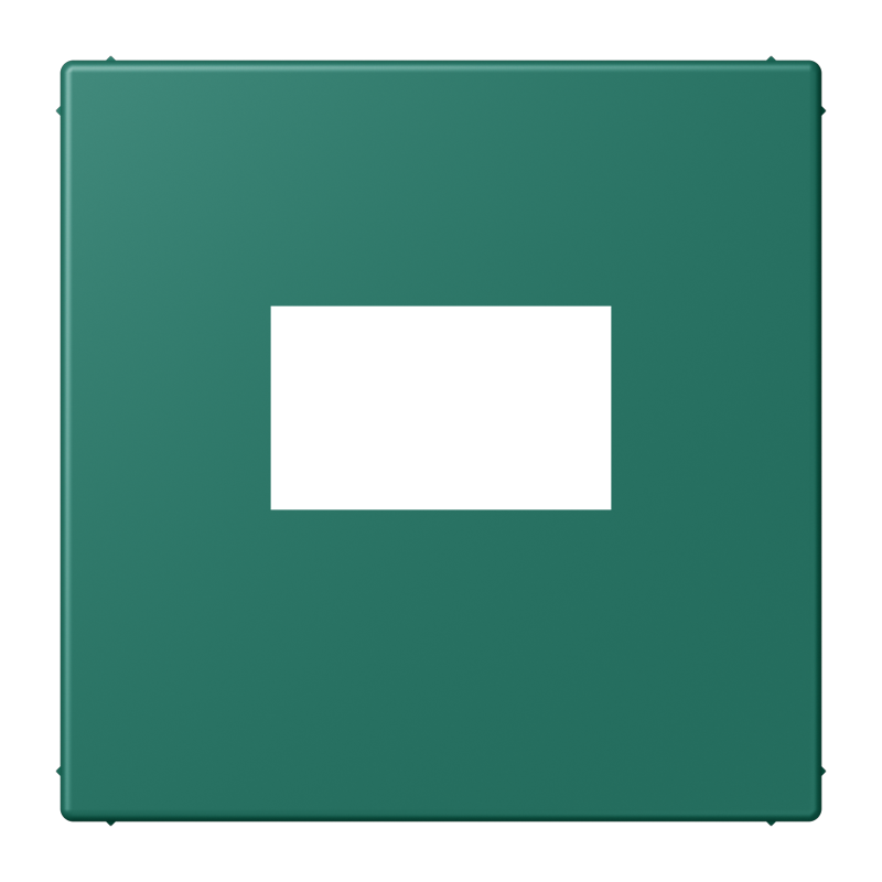 CJC Systems - Plaque version FLATL. 2 boutons poussoir KNX