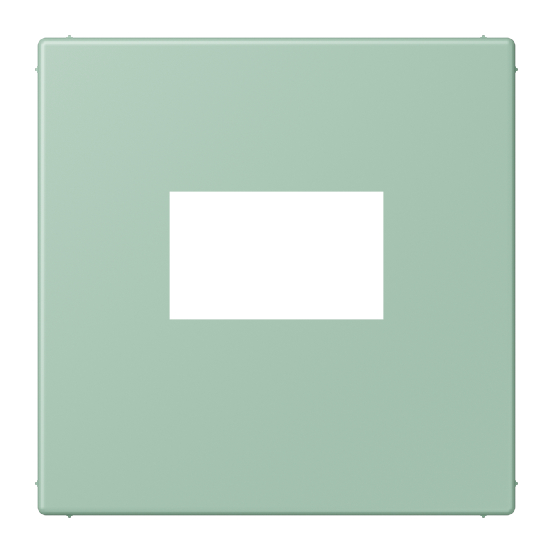 CJC Systems - Plaque version FLATL. 2 boutons poussoir KNX