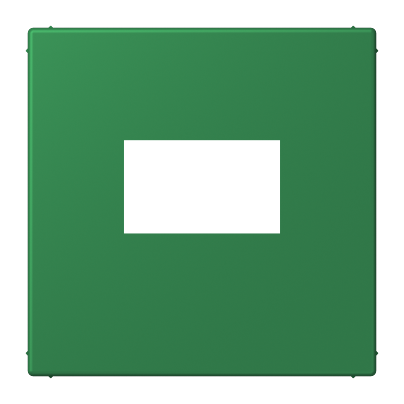CJC Systems - Plaque version FLATL. 2 boutons poussoir KNX