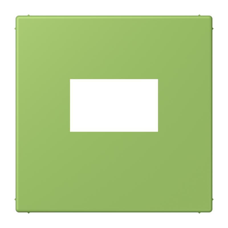 CJC Systems - Plaque version FLATL. 2 boutons poussoir KNX