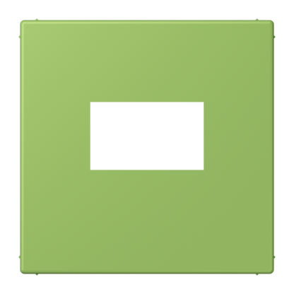 CJC Systems - Plaque version FLATL. 2 boutons poussoir KNX