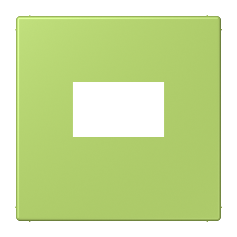 CJC Systems - Plaque version FLATL. 2 boutons poussoir KNX