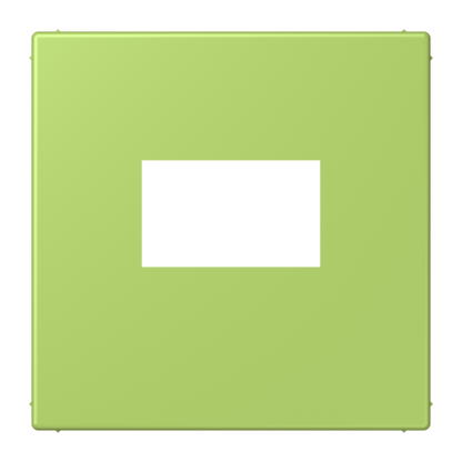 CJC Systems - Plaque version FLATL. 2 boutons poussoir KNX