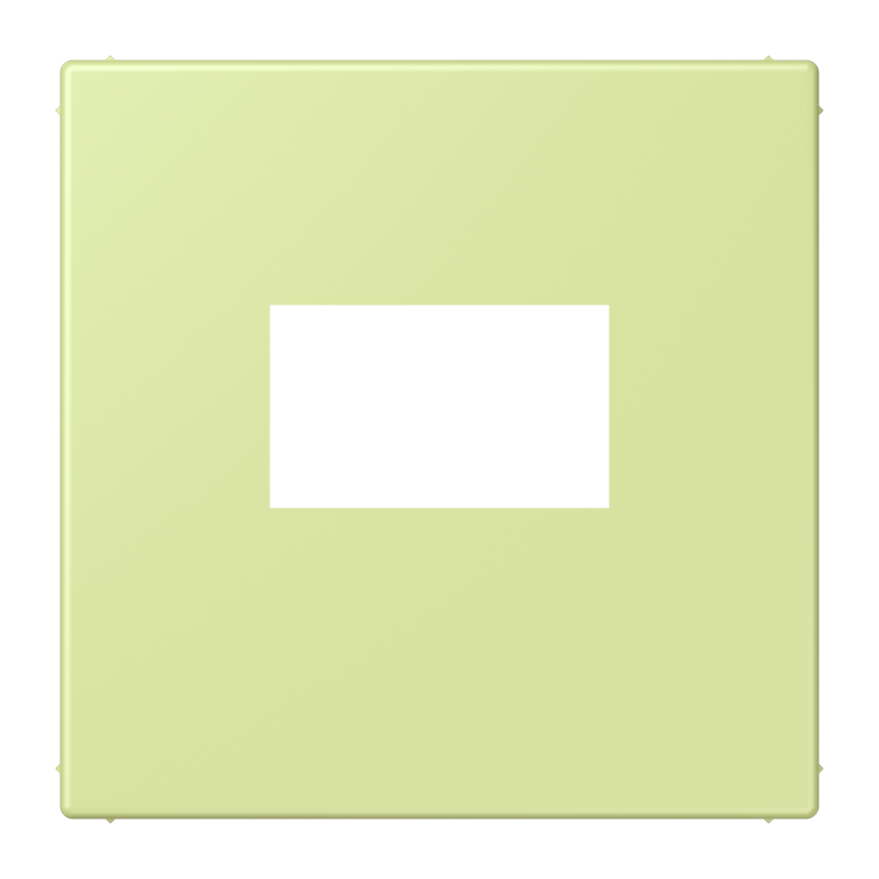 CJC Systems - Plaque version FLATL. 2 boutons poussoir KNX