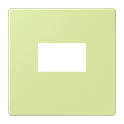 CJC Systems - Plaque version FLATL. 2 boutons poussoir KNX
