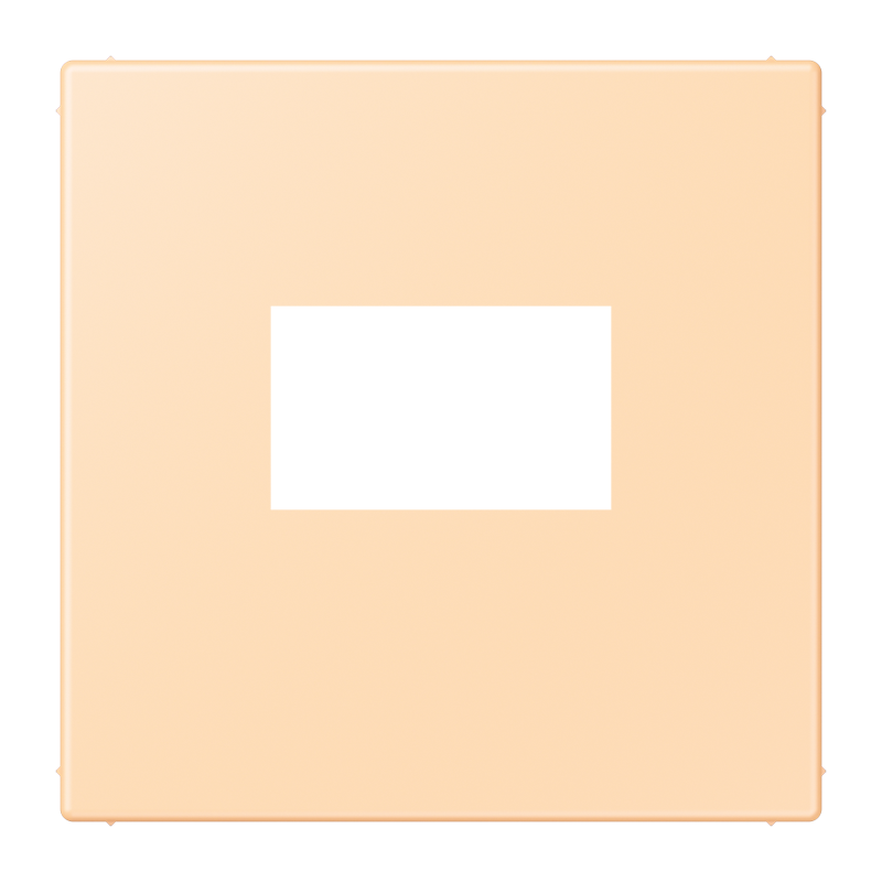 CJC Systems - Plaque version FLATL. 2 boutons poussoir KNX