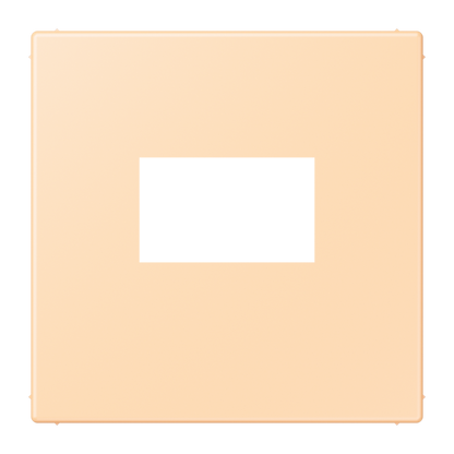 CJC Systems - Plaque version FLATL. 2 boutons poussoir KNX