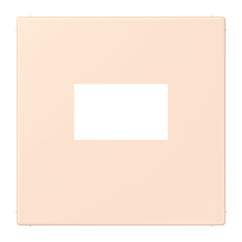 CJC Systems - Plaque version FLATL. 2 boutons poussoir KNX