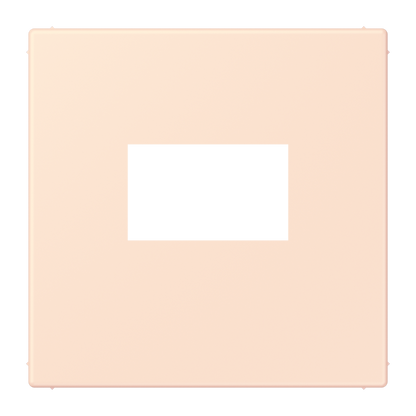 CJC Systems - Plaque version FLATL. 2 boutons poussoir KNX